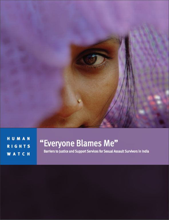 HRW India rape report