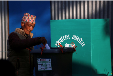 Nepal election vote