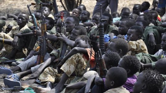South Sudan More than 200 child soldiers freed