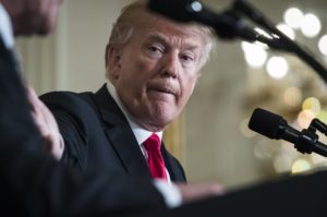 UNITED STATES President Trump threatens missile strike against Sy